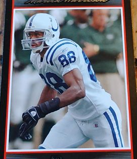 2007 Bowman #73 Marvin Harrison — front