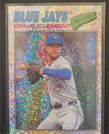 2026 Topps Heritage #21 Ernie Clement — front