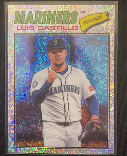 2026 Topps Heritage #24 Luis Castillo — front