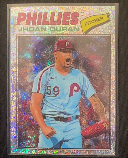 2026 Topps Heritage #14 Jhoan Duran — front