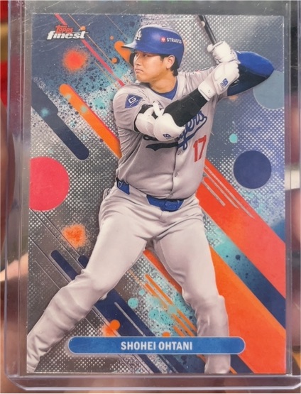 2025 Topps Finest #16 Shohei Ohtani — front