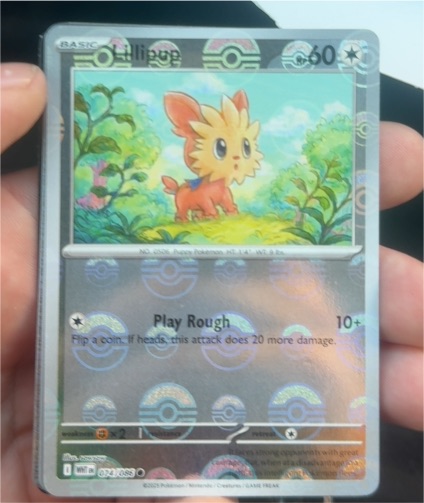 2025 Pokémon SV: White Flare #074 Lillipup — front