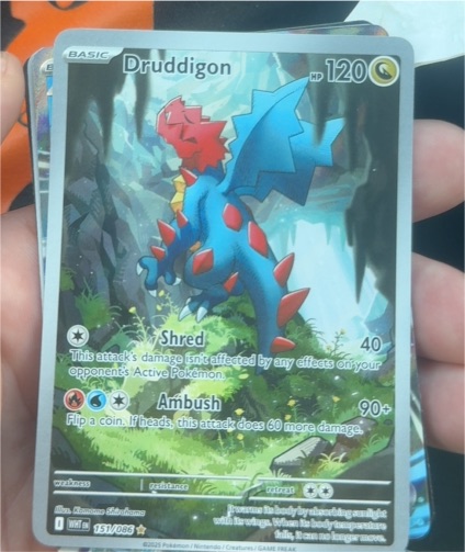 2023 Pokémon Scarlet & Violet #151 Druddigon — front