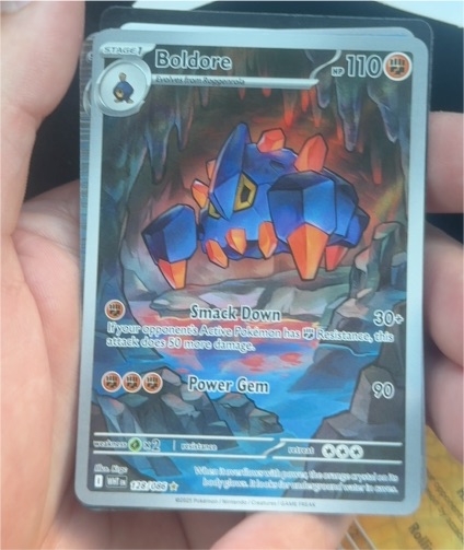 2025 Pokémon Scarlet & Violet #128 Boldore — front