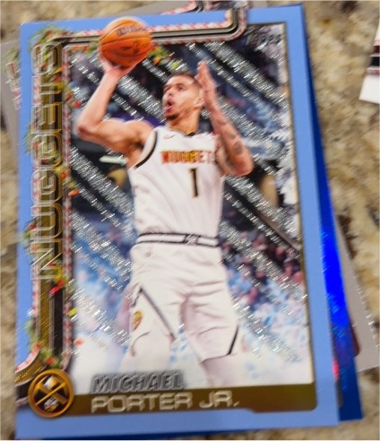 2025-26 Topps Holiday #H82 Michael Porter Jr. — front