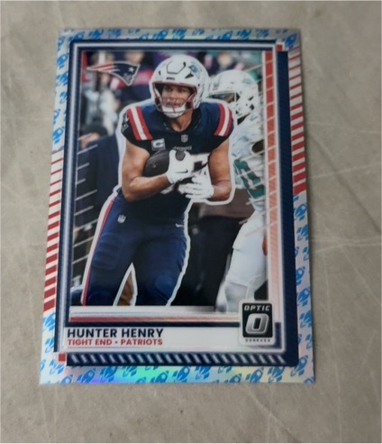 2025 Panini Donruss Optic #54 Hunter Henry — front