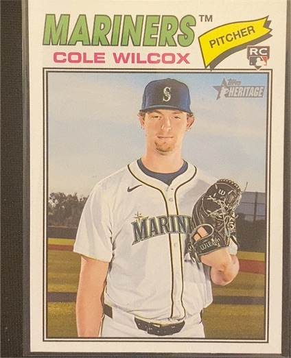 2026 Topps Heritage #155 Cole Wilcox — front
