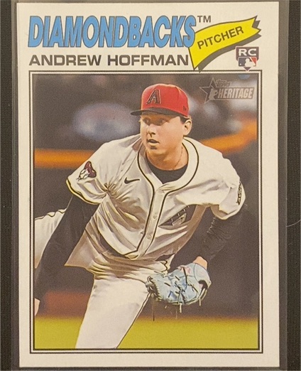 2026 Topps Heritage #211 Andrew Hoffman — front