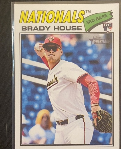 2026 Topps Heritage #153 Brady House — front