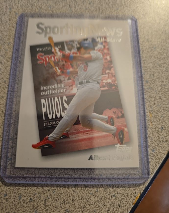 2004 Topps Sporting News All-Stars #723 Albert Pujols — front