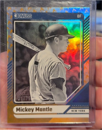 2024 Donruss #7 Mickey Mantle — front