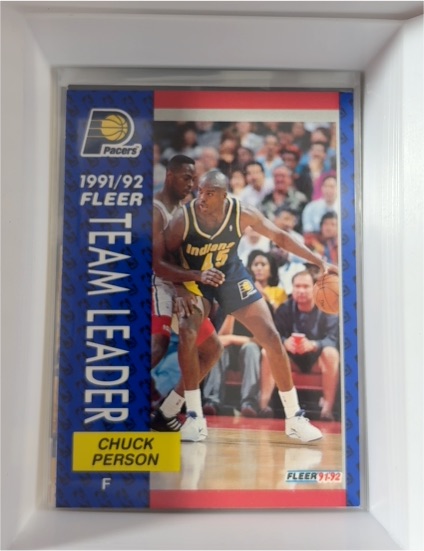 1991-92 Fleer #382 Chuck Person — front