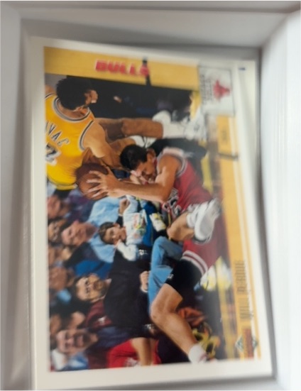 1991-92 Upper Deck #34 Magic vs. Jordan — front