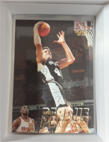 1997-98 Fleer #77 Will Perdue — front