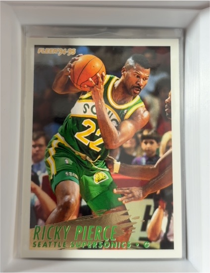 1994-95 Fleer #217 Ricky Pierce — front