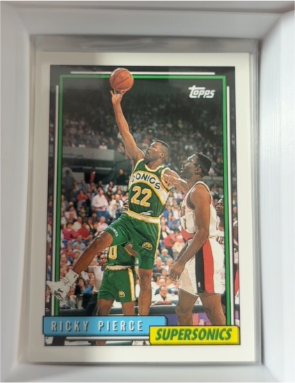 1992 Topps #85 Ricky Pierce — front