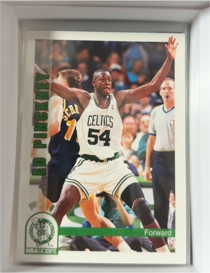 1992-93 NBA Hoops #18 Ed Pinckney — front