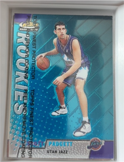 1999-00 Topps Finest #124 Scott Padgett — front
