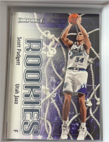 1999-00 SkyBox Impact #175 Scott Padgett — front