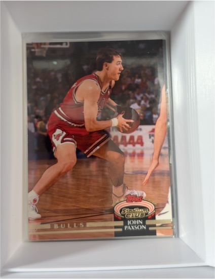1992-93 Topps Stadium Club #127 John Paxson — front