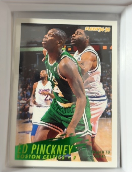 1994-95 Fleer #17 Ed Pinckney — front