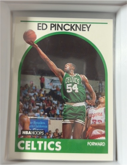 1989-90 NBA Hoops #9 Ed Pinckney — front
