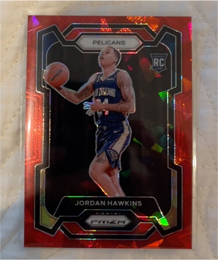 2023-24 Panini Prizm #130 Jordan Hawkins — front