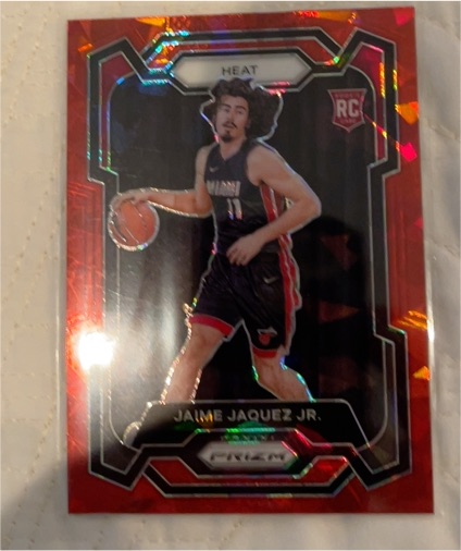 2023-24 Panini Prizm #137 Jaime Jaquez Jr. — front