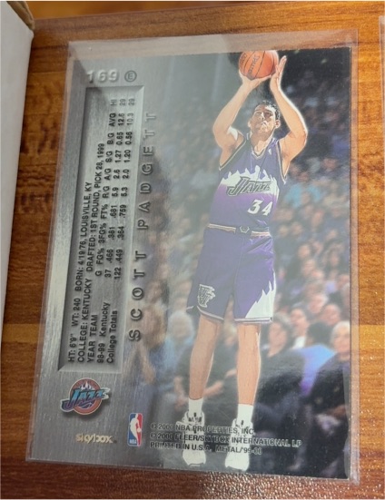 1999-00 Skybox Metal #169 Scott Padgett — front