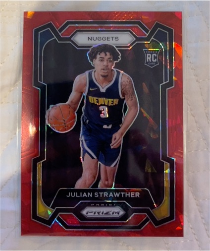 2023-24 Panini Prizm #133 Julian Strawther — front