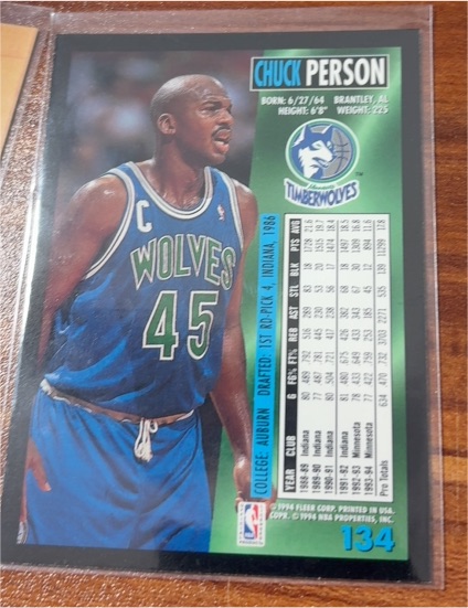 1992-93 Topps Stadium Club #364 Chuck Person — front
