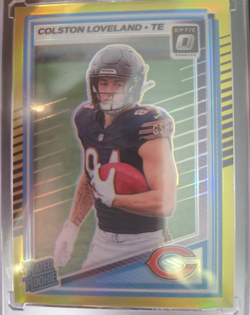 2025 Panini Donruss Optic #204 Colston Loveland Rated Rookie — front