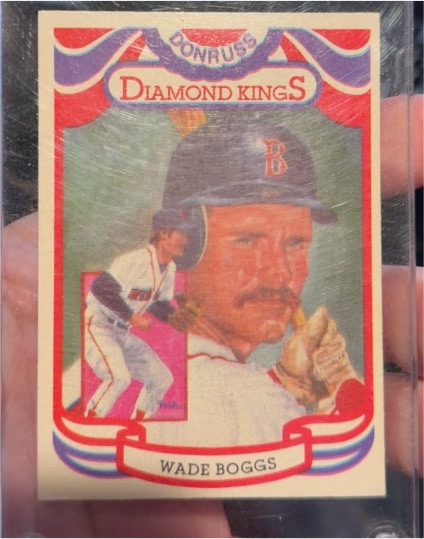 1984 Donruss Diamond Kings #26 Wade Boggs — front