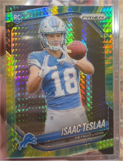 2025 Panini Prizm #316 Isaac Teslaa — front