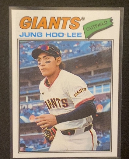2026 Topps Heritage #171 Jung Hoo Lee — front