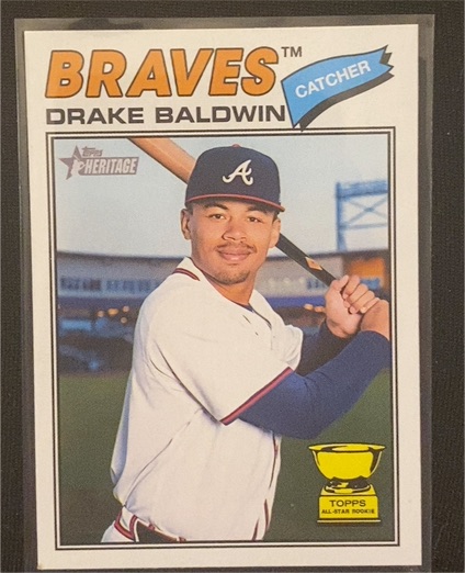 2026 Topps Heritage #209 Drake Baldwin — front