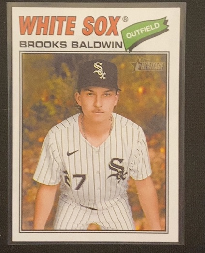 2026 Topps Heritage #274 Brooks Baldwin — front