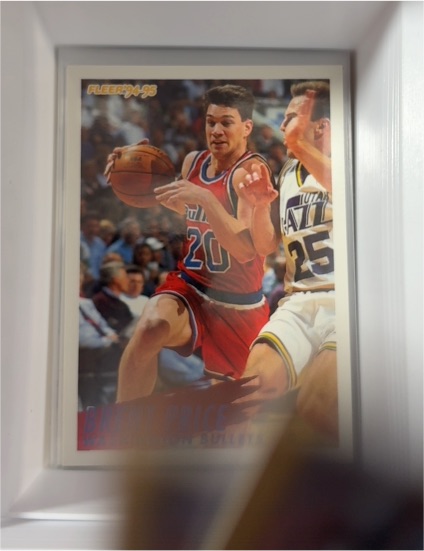1994-95 Fleer #387 Brent Price — front