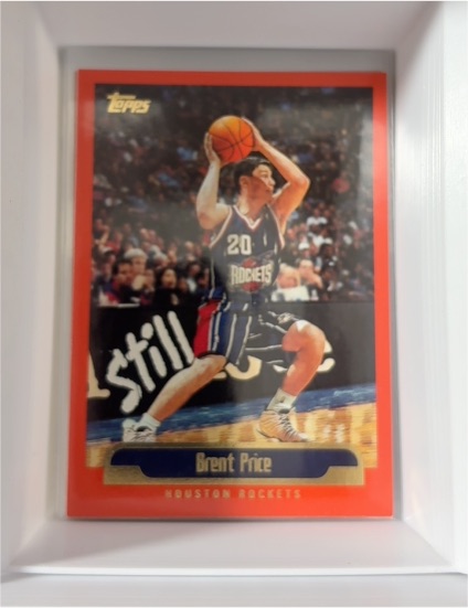 1999 Topps #89 Brent Price Houston Rockets — front