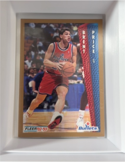1992-93 Fleer #442 Brent Price — front