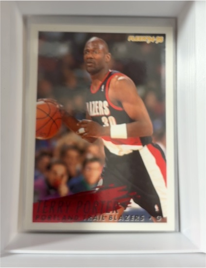 1994-95 Fleer #187 Terry Porter — front