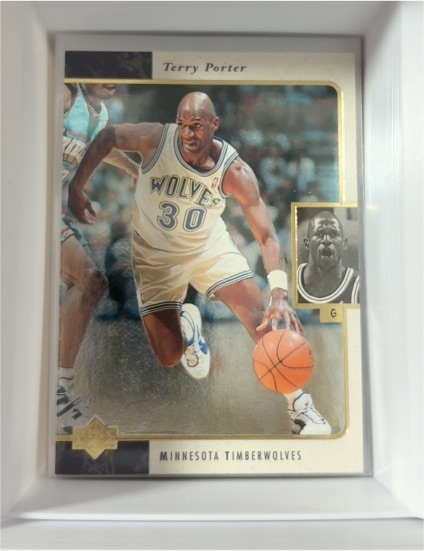 1995-96 Upper Deck SP #81 Terry Porter Minnesota Timberwolves — front