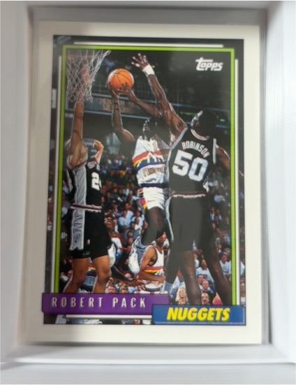 1992-93 Topps #366 Robert Pack — front