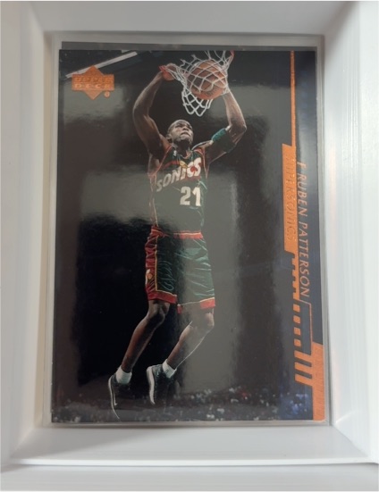 2000-01 Upper Deck #160 Ruben Patterson — front