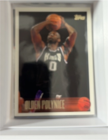 1996-97 Topps #76 Olden Polynice — front