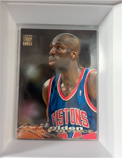 1993-94 Topps Stadium Club #84 Olden Polynice — front