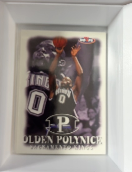 1997-98 SkyBox #97 Olden Polynice Sacramento Kings — front