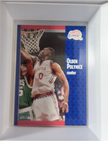 1991-92 Fleer #94 Olden Polynice — front
