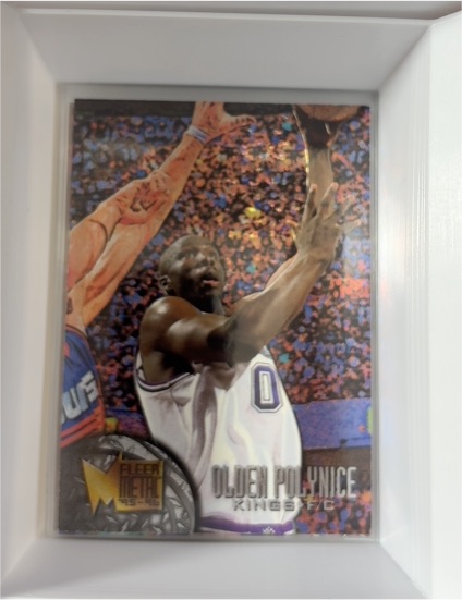 1995-96 Fleer Metal #94 Olden Polynice — front