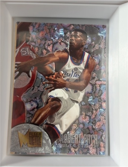 1995-96 Fleer Metal #207 Robert Pack Washington Bullets — front